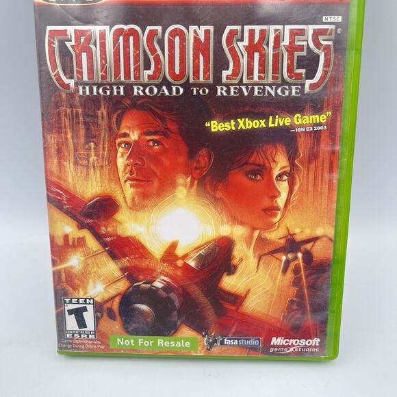 Crimson Skies: High Road To Revenge (Microsoft Xbox) Free Shipping - Picture 2 of 7